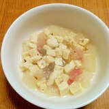 【離乳食】冬瓜と高野豆腐の味噌汁